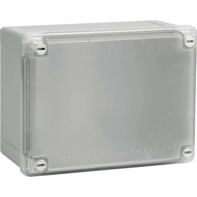 ДКС Коробка ответвит. с гладкими стенками и матовой крышкой, IP56,120х80х50мм