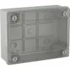 ДКС Коробка ответвит. с гладкими стенками и прозрачной крышкой, IP56, 380х300х120мм