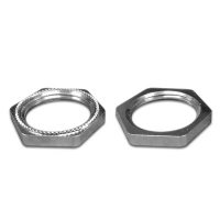 ДКС Гайка заземляющая M20x1,5 никелированная латунь