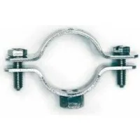 ДКС Хомут стальной 3/4" (25-30 мм) с приварной гайкой М8, оцинкованный