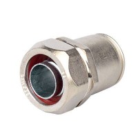 ДКС Муфта металлорукав DN 50-жесткая труба д.50мм, IP66/IP67, никелированная латунь