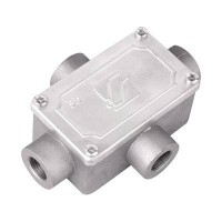 ДКС Коробка ответвительная алюминиевая, 4 ввода, М32х1,5 ,IP55, 146х81х57мм