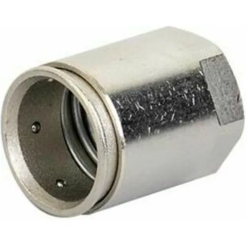 ДКС Муфта труба-коробка д.16мм, IP66/IP67, М16х1,5, внутренняя резьба, никелированная латунь