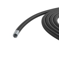 ДКС Металлорукав DN 15мм в герметичной ПВХ изоляции, Dвн 15,5 мм, Dнар 19,5, 50 м, цвет чёрный