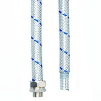 ДКС Металлорукав DN 35мм в герм. ПВХ изоляции в оплетке из оцинкованной стали, Dвн 35,0 мм, Dнар 41,0, 25 м