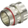 ДКС Взрывозащищенный кабельный ввод ANS под небронированный кабель M75х1,5 D45-54мм. Нержавеющая сталь AISI316L. IP66/68
