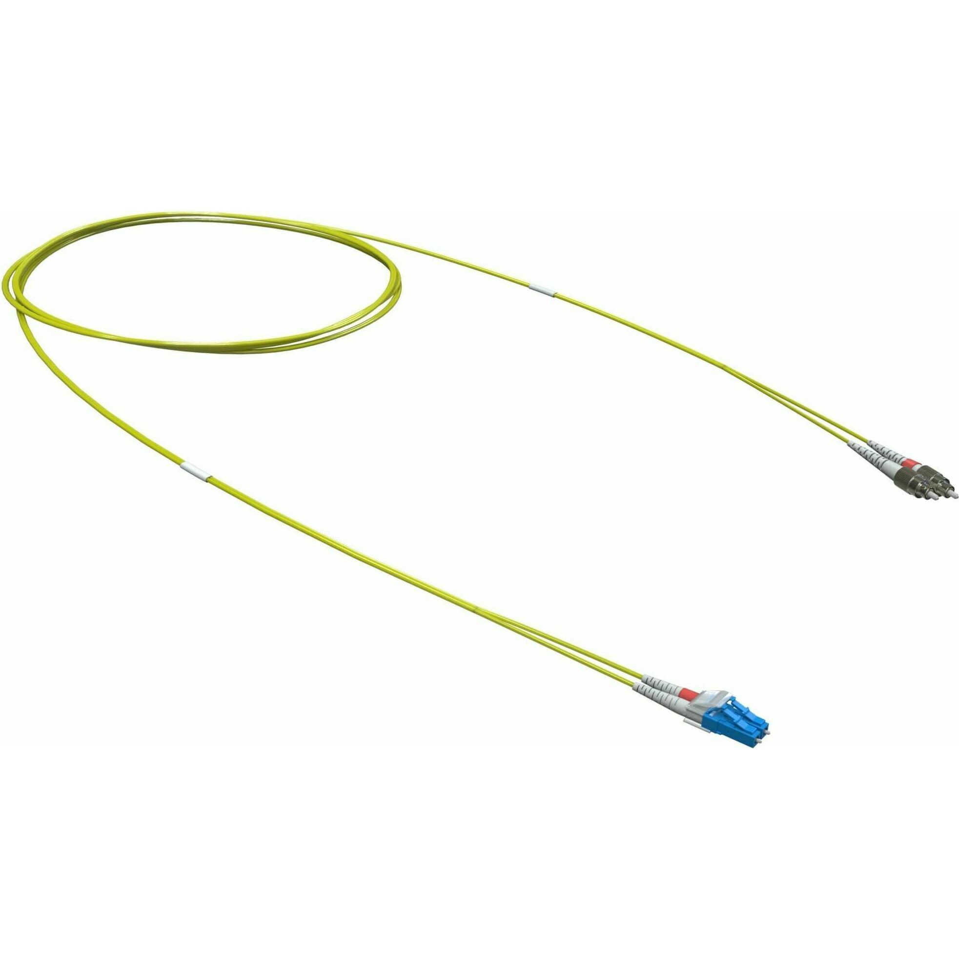 ДКС Оптический коммутационный шнур переходной Duplex LC-UPC/FC-UPC, 9/125 OS2, 5 м